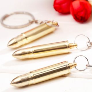 Móc khóa kim loại hình viên đạn 2in1. Vừa móc khóa vừa mở ra để ráy tai
Giá sỉ 9k/1 cái.. 
40k/5 cái