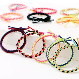 Cột tóc đủ màu sắc đẹp 1k2