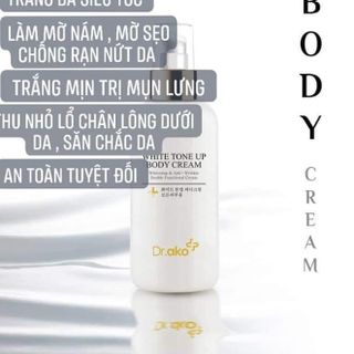 Kem dưỡng trắng da body Dr. Ako - Hàn Quốc