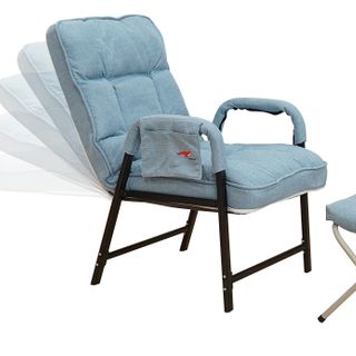 HAHOO- Ghế sofa lười văn phòng lưng tựa thoải mái kèm ghế đôn