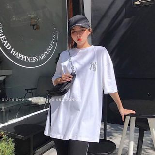 SET PULL N.Y XẺ TÀ + LEGGING VIỀN CHỮ