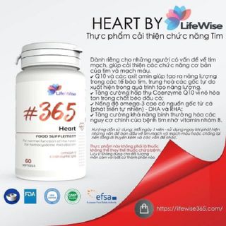 Lw#365 Heart - Cải thiện chức năng của tim và mạch máu