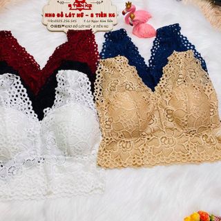 COMBO 2 ÁO BRA REN HOA CAO CẤP CÓ MÚT NÂNG NGỰC