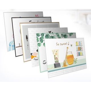 Miếng dán nhà bếp cách nhiệt chống dầu mỡ. Kích thước 75cm x45cm. Giá sỉ 10k .