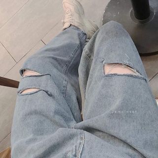 Quần baggy ống rộng siêu cute