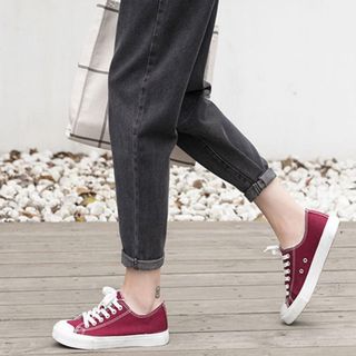 Quần jean nữ baggy xám trơn thời trang jean nam nữ 2Kjean