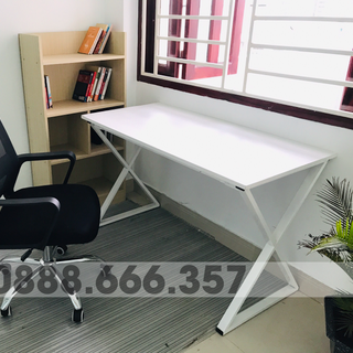 Bàn làm việc - bàn học - bàn văn phòng - Chân X
