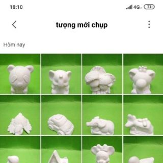 Sỉ tượng thạch cao Tô màu đủ mẫu