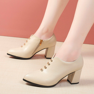 Giày Cao Gót 7cm Thấp Cổ Mùa Thu Hàng Thiết Kế 2020