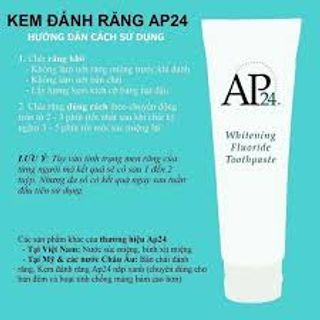 Kem đánh răng Nuskin AP24 – bí quyết cho hàm răng trắng tự nhiên( )