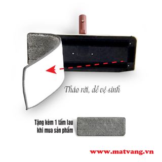 Bộ lau nhà hai ngăn tự vắt.