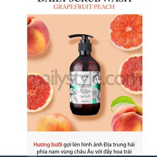Sữa tắm tẩy tế bào chết hàng ngày Plu