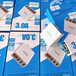 Củ sạc hoco 3 cổng
