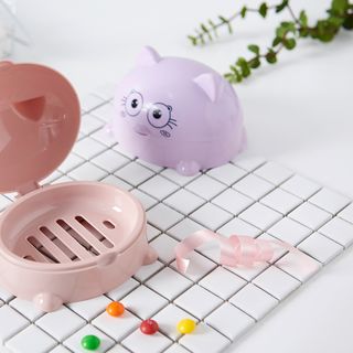 Hộp Xà Phòng Hình Mèo Con