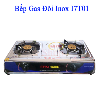 Bếp Gas Đôi Inox I7T01 giá sỉ