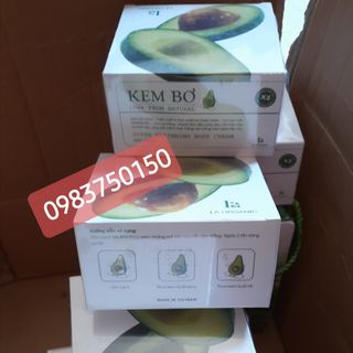Kem body lá bơ organic