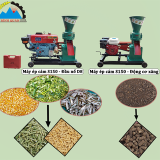 máy ép cám viên S150 sử dụng điện gia đình
