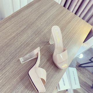 Dép nữ gót trong gia re