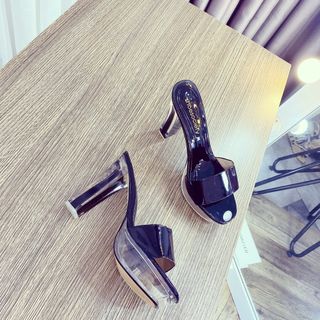 Dép nữ gót trong gia re