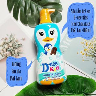 Sữa tắm dành cho em bé ko gây kích ứng da và mắt Dne Kid 400ml