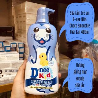 Sữa tắm dành cho em bé ko gây kích ứng da và mắt Dne Kid 400ml