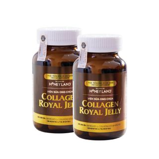 [HONEYLAND] - VIÊN SỮA ONG CHÚA COLLAGEN ROYAL JELLY (60v or 150v)
