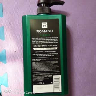 [[XẢ KHO 3 NGÀY]]Dầu gội Romano Classic chai 650gB1-BBTRAN