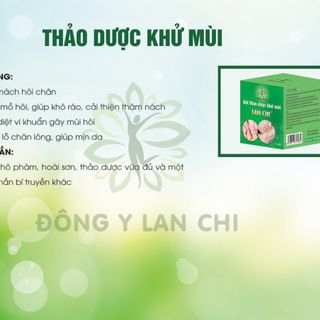 Bột Khử Mùi Hôi Nách Lan Chi