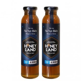 [HONEYLAND] - Mật Ong Hoa Sú Vẹt 470g