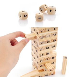 Bộ xếp hình gỗ cho bé
