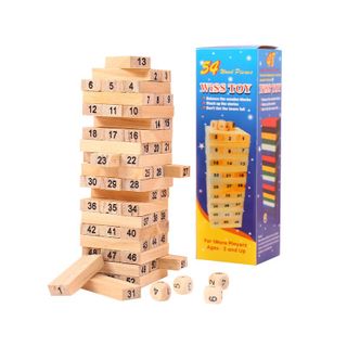 Bộ xếp hình gỗ cho bé