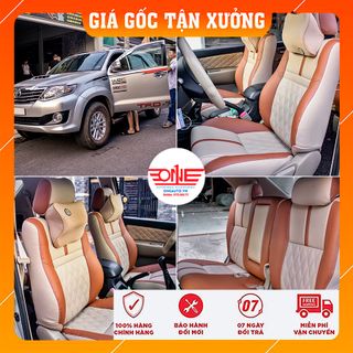 Bọc Ghế Da Vi Sợi Siêu Đẹp Cho Fortuner giá sỉ