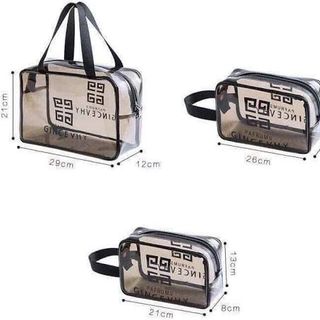 Sét 3 túi đựng mỹ phẩm