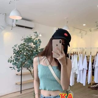 Sỉ áo 2 dây rua gấu