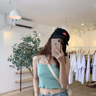 Sỉ áo 2 dây rua gấu