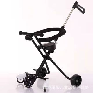Xe đẩy em bé 3 bánh gấp gọn