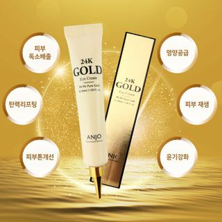 Anjo 24k gold eye cream - Kem trị Bọng mắt Sụp mí Nếp nhăn Quầng Thâm giá sỉ