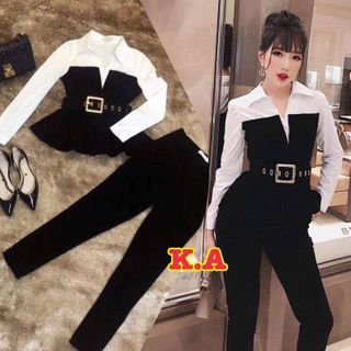 Set Phối sơ mi sang chảnh