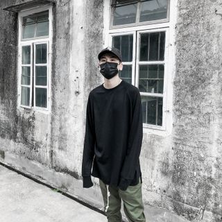 Áo thun trơn tay dài