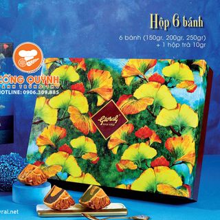 Bánh Trung Thu Givral 2020 Combo Sum Vầy Hộp 4 Bánh