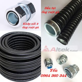 Đầu bịt ống ruột gà lõi thép giá rẻ