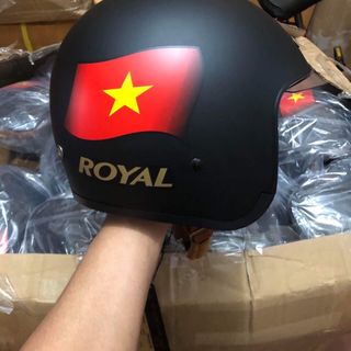 Royal kính âm tem cờ VN