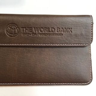 Ví đựng giấy tờ đa năng, logo The World Bank