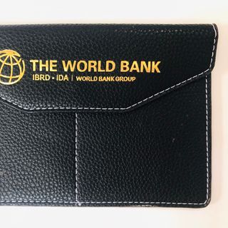 Ví đựng giấy tờ đa năng, logo The World Bank