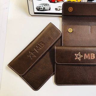 Ví đựng giấy tờ đa năng, logo MB bank