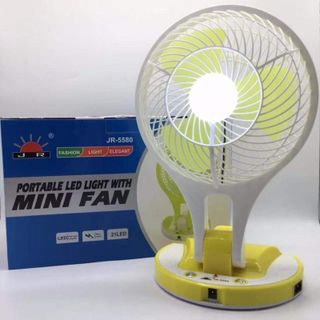 Quạt Sạc Tích Điện Mini Fan JR 5580 giá sỉ​, giá bán buôn giá sỉ