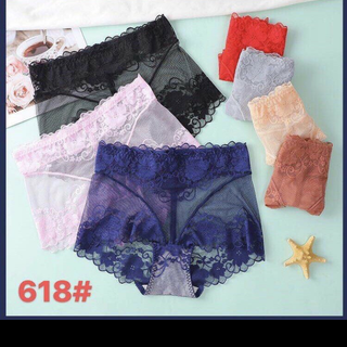 Quần ren cạp cao 618