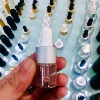 CHAI SERUM 5ML, VAI NGANG, NẮP HÚT CAO SU
