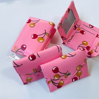 Ví nữ cầm tay, cherry hồng