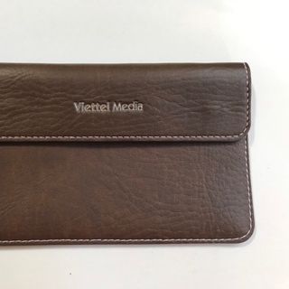 Ví đựng giấy tờ, đa năng, logo Viettel Media